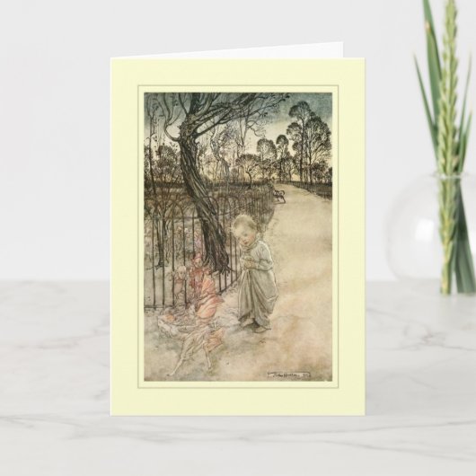 Arthur Rackham Karte (Vorderseite)