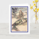 Arthur Rackham Karte (Gelbe Blume)