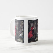 Arthur Rackham , “ Little Red Riding Hood ” Kaffeetasse (Vorderseite Links)