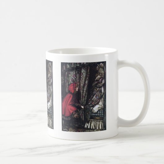Arthur Rackham , “ Little Red Riding Hood ” Kaffeetasse (Rechts)