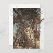 Arthur Rackham | Nie so müde, nie so beklagenswert Postkarte (Vorne/Hinten)