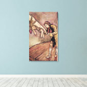 Arthur Rackham | Original Aquarellbild Leinwanddruck (Insitu (Holzboden))