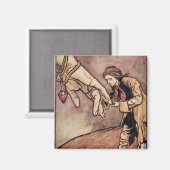 Arthur Rackham | Original Aquarellbild Magnet (Vorderseite/Rückseite)