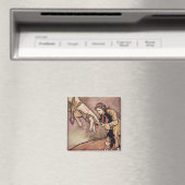 Arthur Rackham | Original Aquarellbild Magnet (In Situ (Geschirrspüler))
