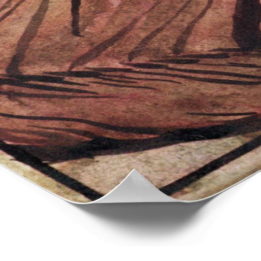 Arthur Rackham | Original Aquarellbild Poster (Ecke)