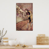 Arthur Rackham | Original Aquarellbild Poster (Küche)