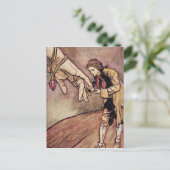 Arthur Rackham | Original Aquarellbild Postkarte (Stehend Vorderseite)