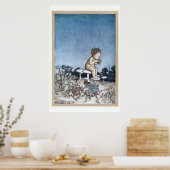 Arthur Rackham - Peter Pan Kensington Gardens 1906 Poster (Küche)