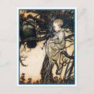 Arthur Rackham Peter Pan Postcard Postkarte