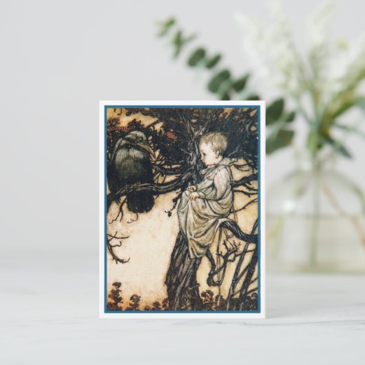 Arthur Rackham Peter Pan Postcard Postkarte (Stehend Vorderseite)