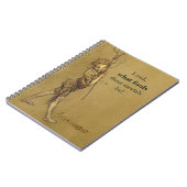 Arthur Rackham Puck Lord, was täuscht CC0576 Notizblock (Linke Seite)