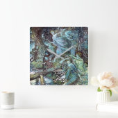 Arthur rackham quadratische wanduhr (Zuhause)
