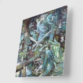 Arthur rackham quadratische wanduhr (Winkel)