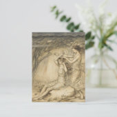 Arthur Rackham - Sabrina Fair Postcard Postkarte (Stehend Vorderseite)