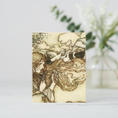 Arthur Rackham - Snowdrop und andere Märchen Postkarte (Stehend Vorderseite)