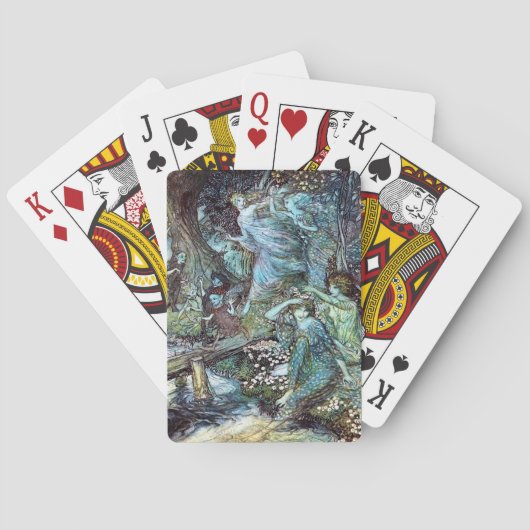 Arthur rackham spielkarten (Rückseite)