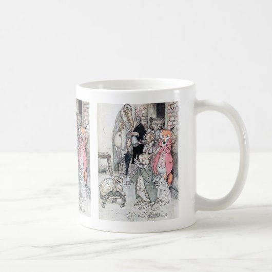 Arthur Rackham , “ Tortoise and hare ” Kaffeetasse (Rechts)