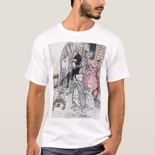 Arthur rackham , “ Tortoise and hare ” T-Shirt (Vorderseite)