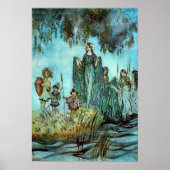 Arthur Rackham - Vintage Märchenart Poster (Vorne)
