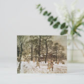 Arthur Rackham | Winter in den Kensington Gardens Postkarte (Stehend Vorderseite)