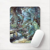 Arthur Rackham, "Wood Nymphs" Mousepad (Mit Mouse)