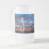 Arthur Ravenel Bridge bei Mattierter Tasse (Vorderseite Links)