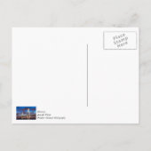 Arthur Ravenel Bridge bei Nacht Postkarte (Rückseite)