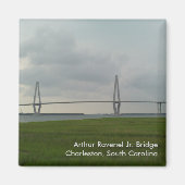 Arthur Ravenel Jr. Bridge Magnet - Charleston, SC (Vorne)