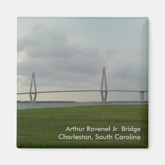 Arthur Ravenel Jr. Bridge Magnet - Charleston, SC (Vorne)