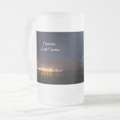 Arthur Ravenel Night Pano Mattierte Tasse (Vorderseite Links)