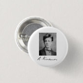 Arthur Rimbaud Button (Vorne & Hinten)