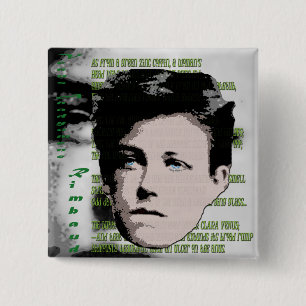 Arthur Rimbaud Button