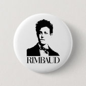 Arthur Rimbaud Button (Vorderseite)