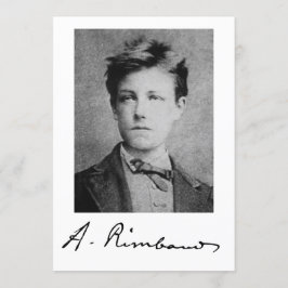 Arthur Rimbaud Einladung
