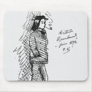 Arthur Rimbaud im Juni 1872 Mousepad