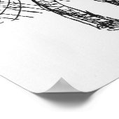 Arthur Rimbaud Juni 1872 Poster (Ecke)