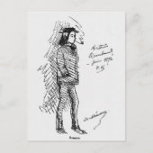 Arthur Rimbaud Juni 1872 Postkarte (Vorderseite)