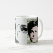 Arthur Rimbaud Kaffeetasse (VorderseiteRechts)