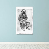 Arthur Rimbaud Leinwanddruck (Insitu (Holzboden))