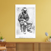 Arthur Rimbaud Leinwanddruck (Insitu (Wohnzimmer))