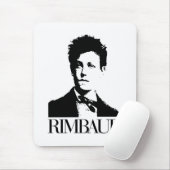 Arthur Rimbaud Mousepad (Mit Mouse)