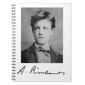 Arthur Rimbaud Notizblock (Vorderseite)