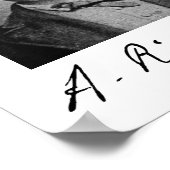 Arthur Rimbaud Poster (Ecke)