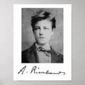 Arthur Rimbaud Poster (Vorne)