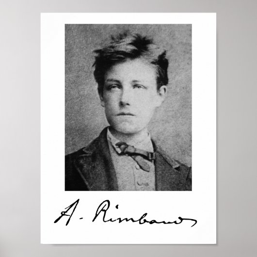 Arthur Rimbaud Poster (Vorne)