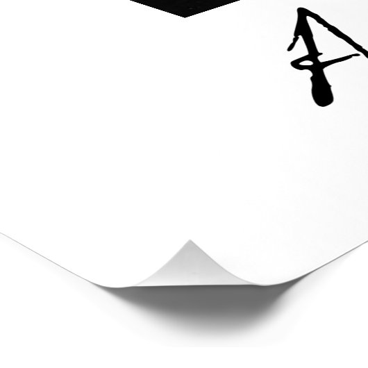 Arthur Rimbaud Poster (Ecke)