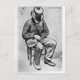 Arthur Rimbaud Postkarte