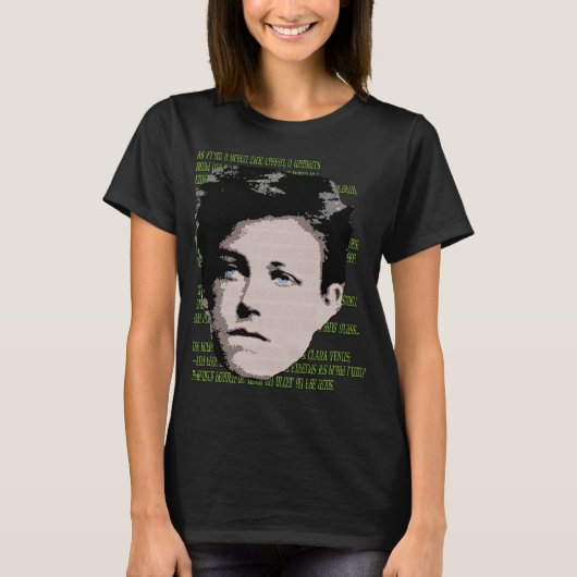 Arthur Rimbaud T-Shirt (Vorderseite)