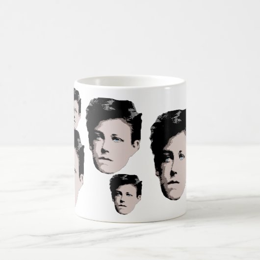 Arthur Rimbaud Verwandlungstasse (Mittel)