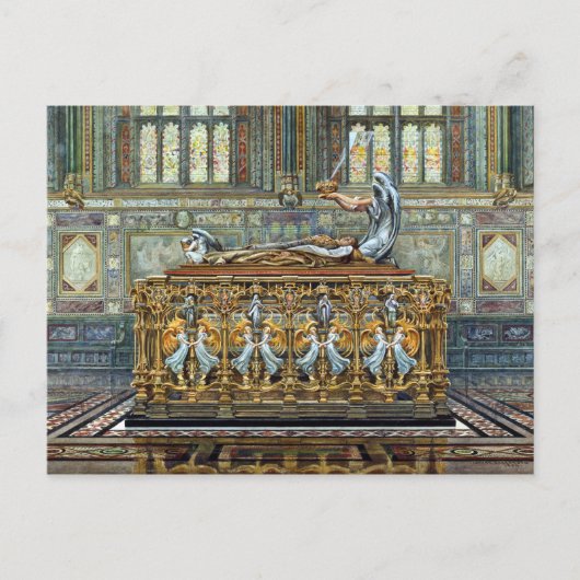 Arthur Robertson Tomb of the Duke of Clarence Postkarte (Vorderseite)